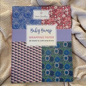 Vera Bradley Baby Bump Multicolor Wrapping Paper
